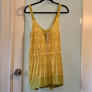 Anthropologie Plenty by Tracy Reese Yellow Top